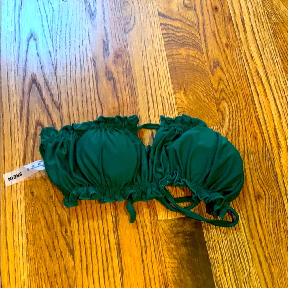green bikini top